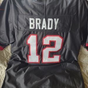 Official NFL Superbowl Tom Brady #12 Medium Tampa Bay Buccaneers  Jersey.